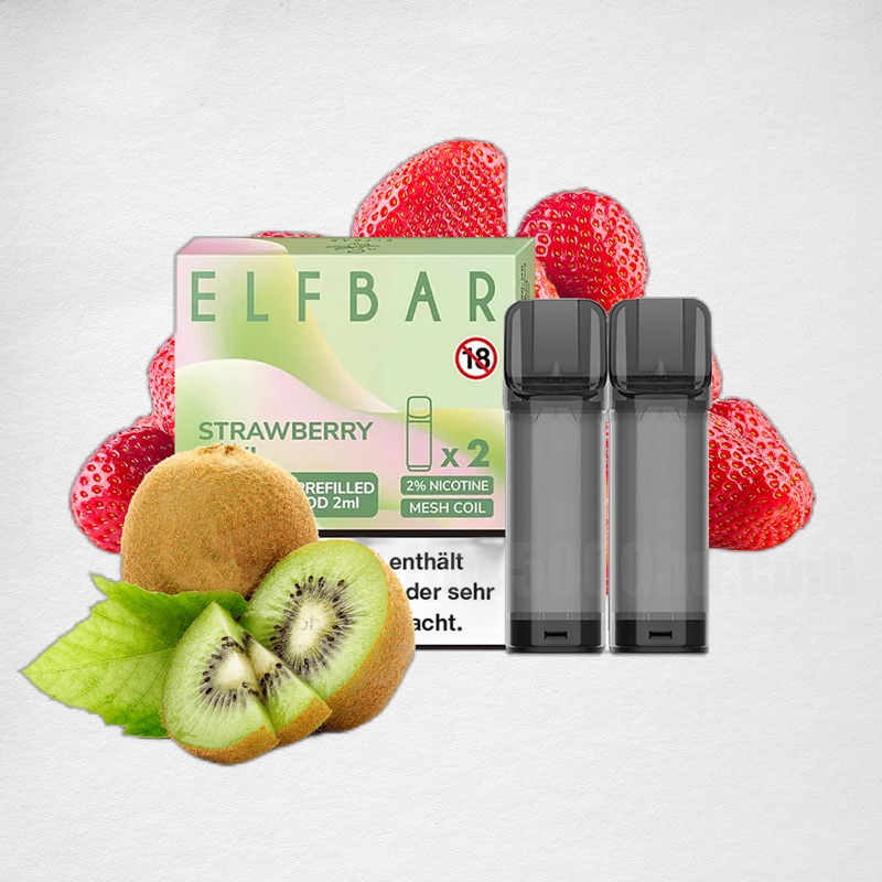 ELF BAR ELFA Prefilled Pod Strawberry Kiwi 600 fújás